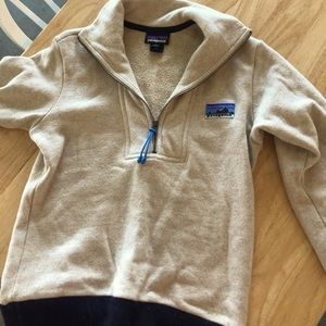 Patagonia pull over vintage logo. Only worn a few times . Like new